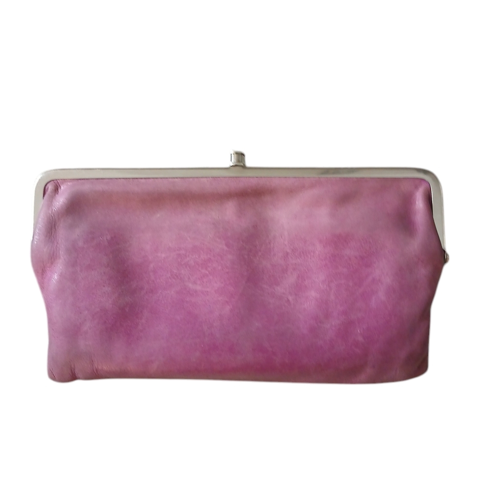 Hobo Purple/Pink Lauren Clutch Wallet Organizer